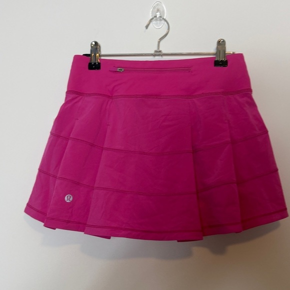 NWT Lululemon Sonic Pink Pace Rival mid-rise Skirt - Picture 9 of 10